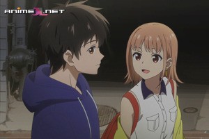 ver Toumei na Yoru ni Kakeru Kimi to, Me ni Mienai Koi wo Shita. episodio 2